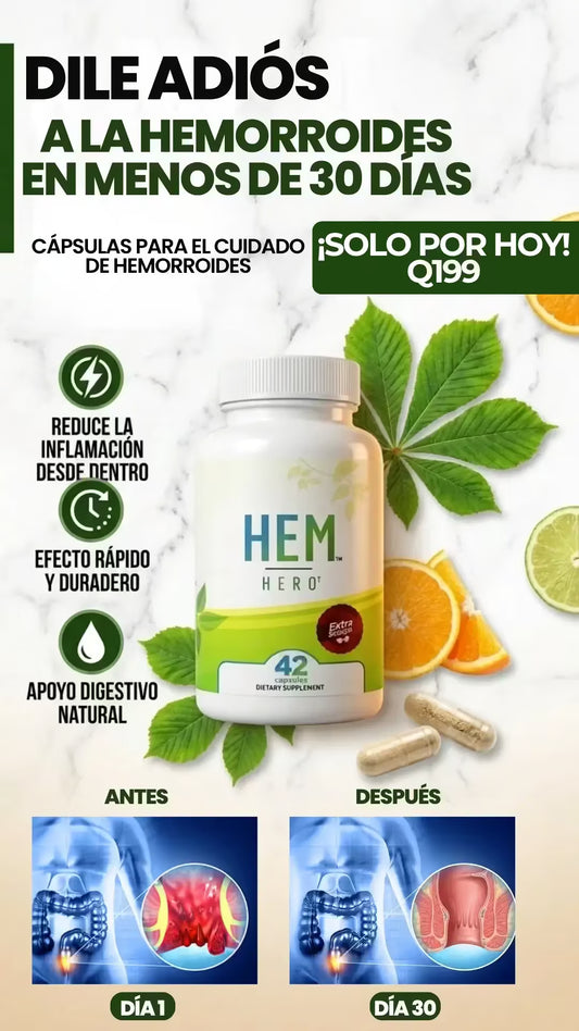 Hem Hero | Tratamiento para almorranas