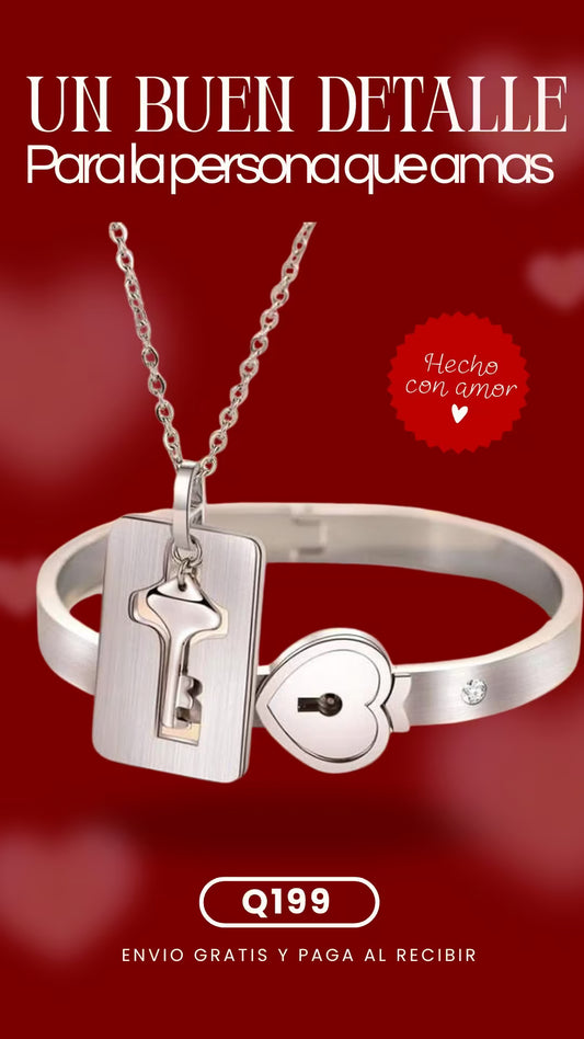 Set pulsera llave